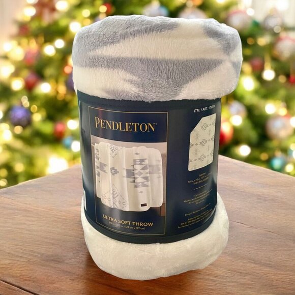 NEW!! PENDLETON ULTRA SOFT THROW “Birch Tree” - SIZE 50” X 70” - Picture 2 of 6